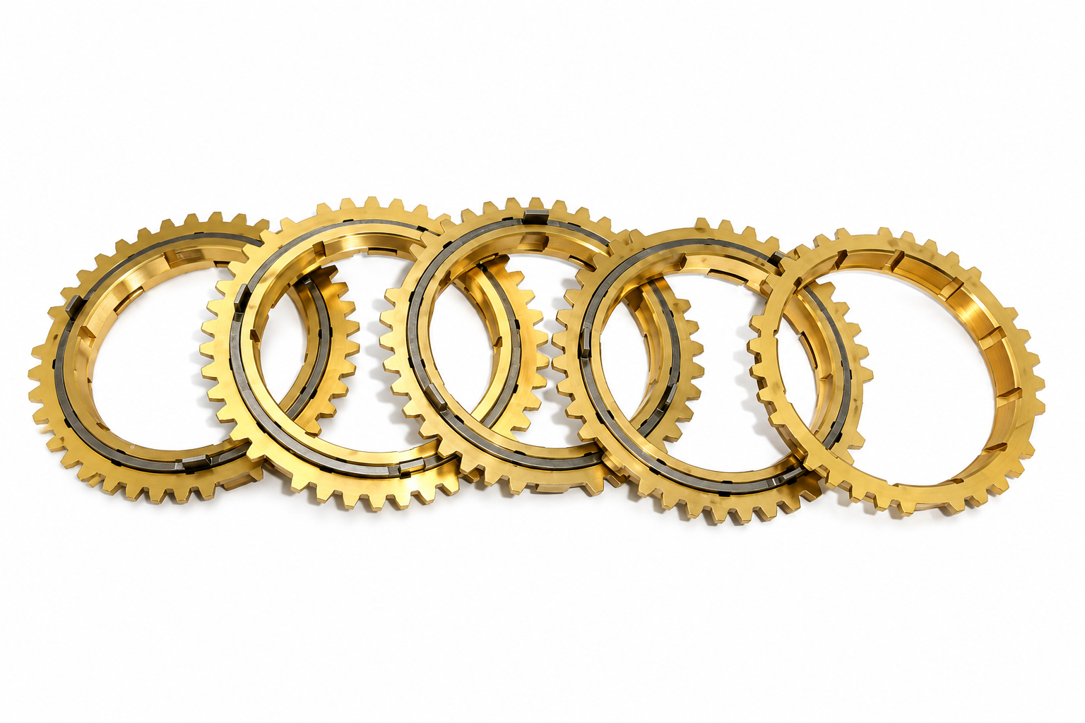 Synchrotech 02-06 CR-V/03-08 Element/03-07 Accord APG6 Brass 1-5 Synchro Set